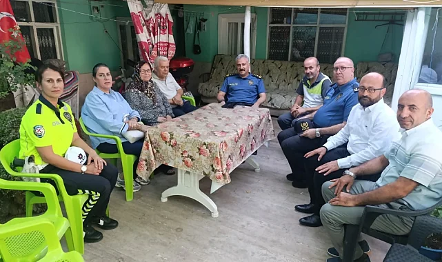 Şehit Polis Nedim Erbay'ın Ailesine Anlamlı Ziyaret