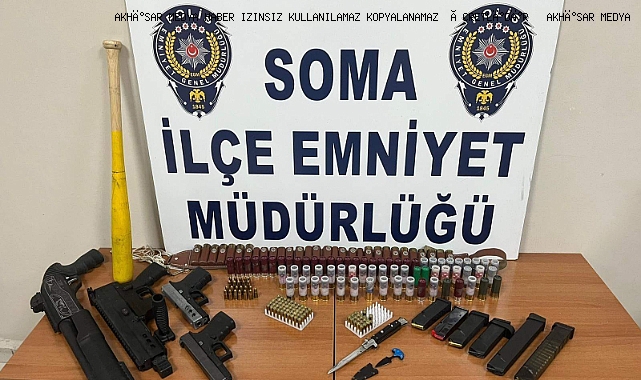 Soma’da Emniyet'ten Operasyon 5 Kişi Tutuklandı