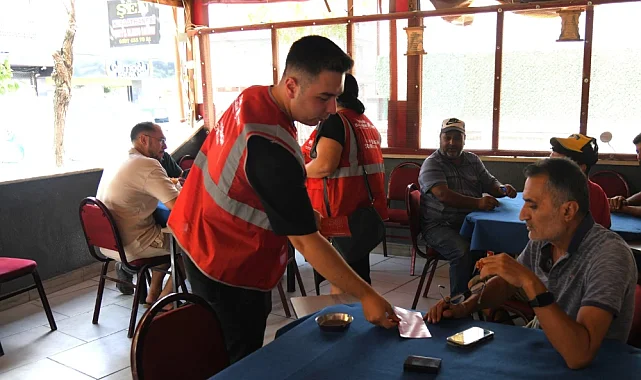 Yunusemre Belediyesi'nden Esnaf Güçlendirme Projesi Kapsamında Kıraathane Ziyaretleri