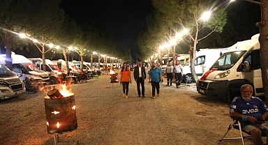 AKHİSAR BELEDİYESİ KARAVAN PARKI BU YAZ DA TATİLCİLERİN GÖZDESİ OLDU 