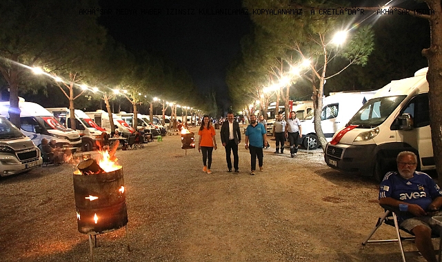 AKHİSAR BELEDİYESİ KARAVAN PARKI BU YAZ DA TATİLCİLERİN GÖZDESİ OLDU