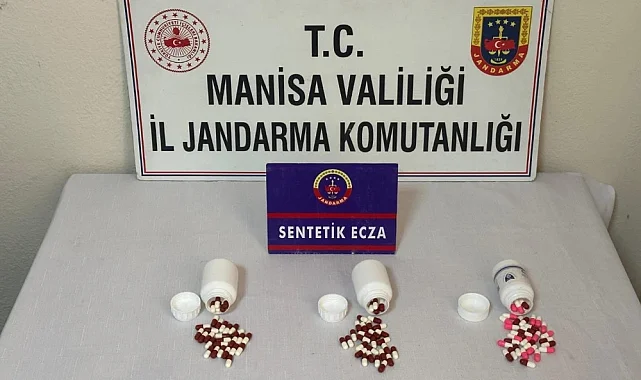 Alaşehir'de Uyuşturucu Hap Ele Geçirildi