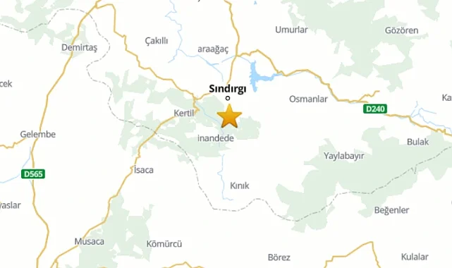 Balıkesir Sındırgı'da 4.9 Büyüklüğünde Deprem, Manisa'da da Hissedildi