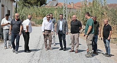 Başkan Kayserili Dereköy – Sakarkaya Yol Çalışmalarını İnceledi