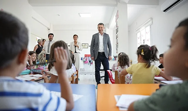 Başkan Kayserili, Kreşlerde Miniklerle Yeni Eğitim Yılını Karşıladı
