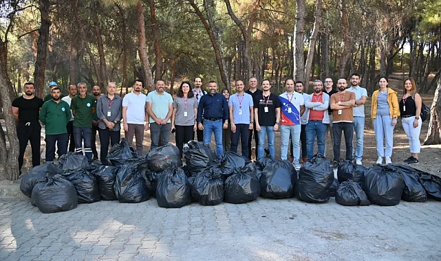 Çiftlik Park'ta Vestel Gönüllülerinden Çevre Temizliği