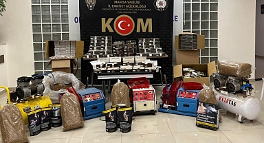 Manisa'da Tütün Kaçakçılığına Büyük Darbe