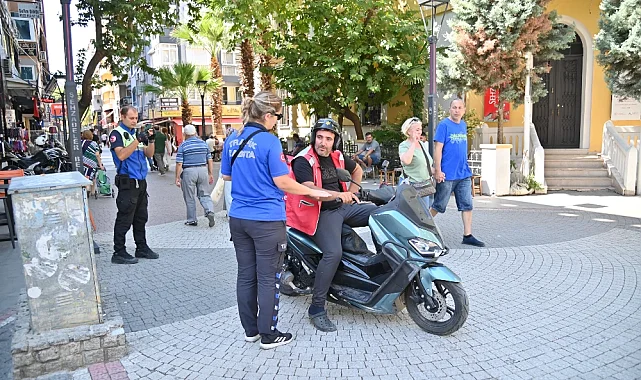 Manisa'da Yaya Yollarında Motosiklet Denetimi