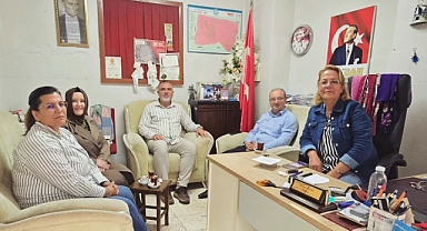 Özel Bizim Çocuklarımız Özel Eğitim ve Rehabilitasyon Merkezi'nden Zeytinliova Muhtarı Gülten Demir’e Ziyaret