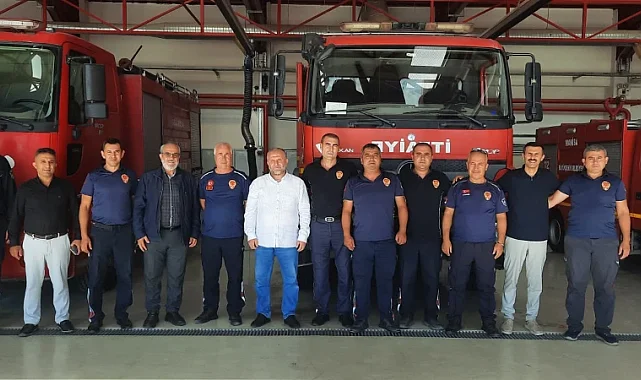 Saadet Partisi'nden Akhisar İtfaiyesine Anlamlı Ziyaret
