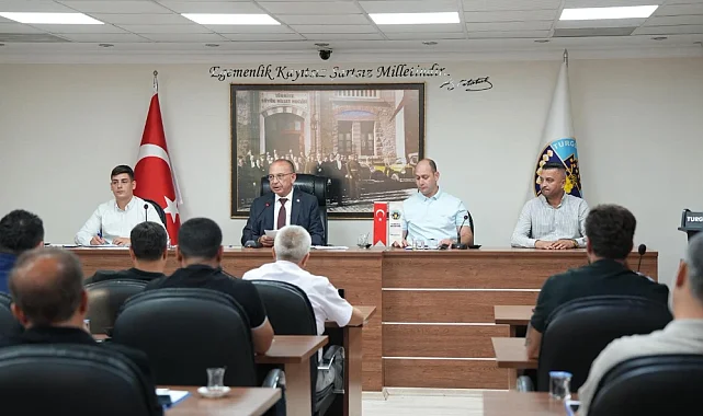 Turgutlu Belediyesi Eylül Meclisi 16 Gündem Maddesini Karara Bağladı