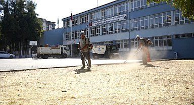Yunusemre Belediyesi'nden Okullara Temizlik ve Bakım Desteği