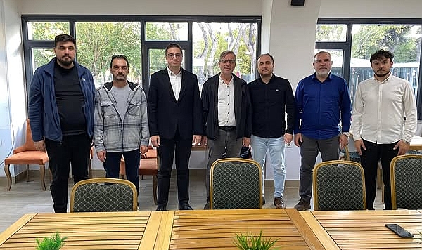 AK PARTİ İLÇE TEŞKİLATIN'DAN AKHİSAR MEDYA ZİYARETİ