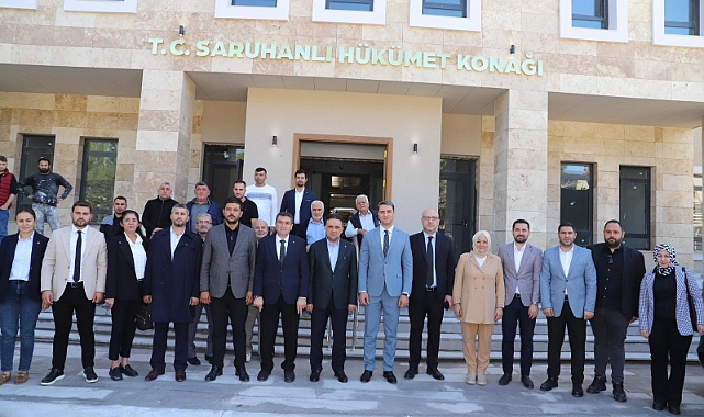 AK Parti Manisa Milletvekili Murat Baybatur’dan Saruhanlı’ya Ziyaret: Yeni Yatırımlar Müjdelendi