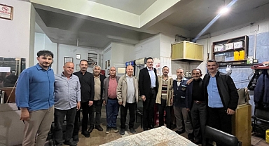 İlçe Başkanı Sözcüer ve Yönetiminden Efendi Mahallesi Ziyareti