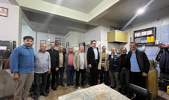 İlçe Başkanı Sözcüer ve Yönetiminden Efendi Mahallesi Ziyareti