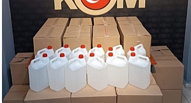 Kaçak Etil Alkol Operasyonu: 440 Litre Ele Geçirildi