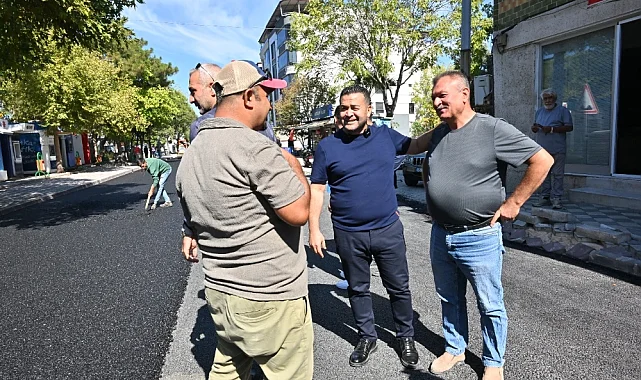 Kırkağaç'a 5 Bin Ton Sıcak Asfalt Seriliyor