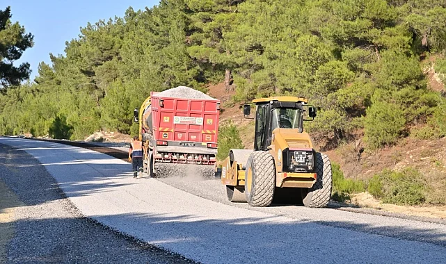 Kırkağaç'ta Yağmurlu–Bademli Yolunda Konforlu Ulaşım Dönemi
