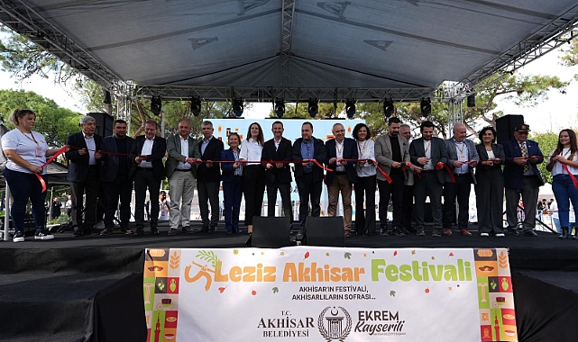 LEZZETİN BAŞKENTİ AKHİSAR’DA “LEZİZ AKHİSAR FESTİVALİ” BAŞLADI