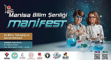 MANİFEST Bilim Şenliği 8 Ekim'de Başlıyor