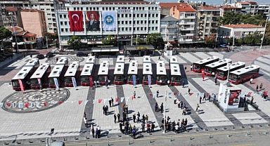Manisa Büyükşehir, Toplu Ulaşım Konforu için Filoya 35 Yeni Otobüs Ekledi