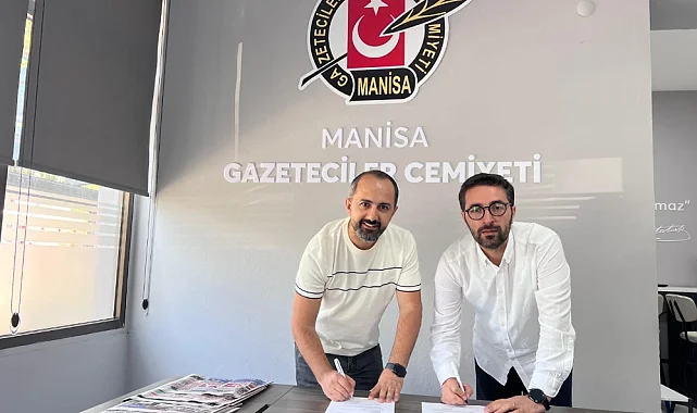 Manisa Gazeteciler Cemiyeti ile İlkserver Arasında Dijital İş Birliği Protokolü