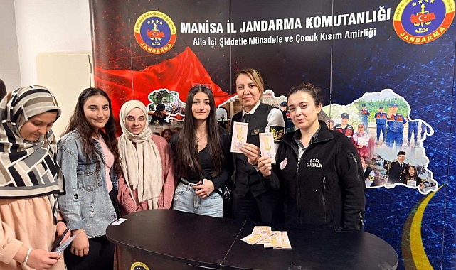 Manisa Jandarmasından KYK Öğrencilerine Kadına Yönelik Şiddetle Mücadele Eğitimi