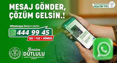 Manisa'da Belediyeye WhatsApp ile Anında Ulaşma Dönemi Başladı