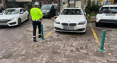 Manisa'da Engelli Park Yeri İhlallerine Sıkı Denetim: 98 Araca Ceza