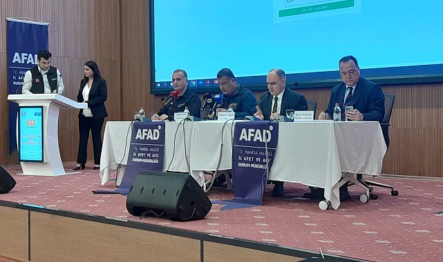 Manisa'da İRAP Zirvesi: "Afet Olmadan Riski Azaltacağız"