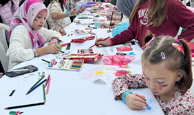 Manisalı Çocuklardan Gazze'ye Destek: "Vicdanın Renkleriyle Direniş"