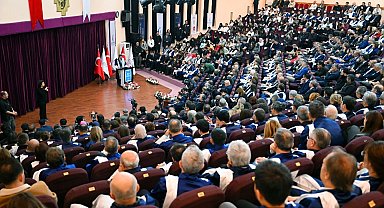 MCBÜ Yeni Akademik Yıla Cumhurbaşkanı Yardımcısı Cevdet Yılmaz'ın Katılımıyla Başladı