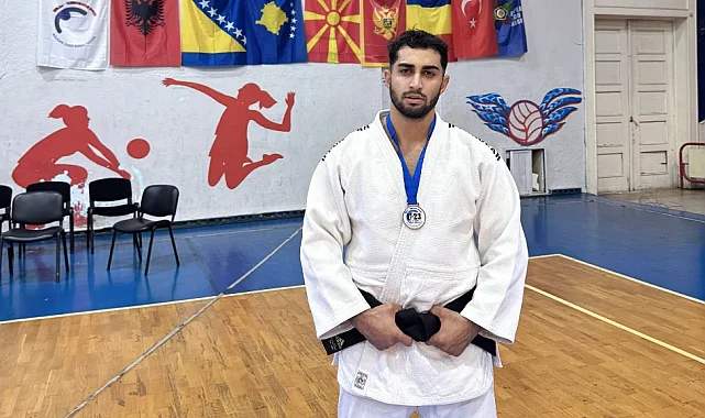 Milli Judocu Enes Pınar'dan Bir Ayda İki Balkan Madalyası