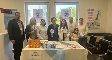 14 Kasım Dünya Diyabet Günü'nde Farkındalık Etkinliği Düzenlendi