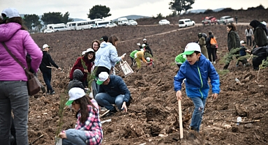 AKHİSAR’DA MİLLİ AĞAÇLANDIRMA GÜNÜ COŞKUSU YAŞANDI 