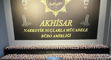 Akhisar’da Uyuşturucu Operasyonu: 28 Bin Adet Sentetik Ecza Ele Geçirildi
