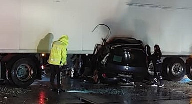 Akhisar Kapaklı Yolunda Feci kaza 