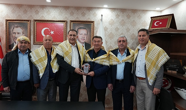 Akhisar Yörükler ve Türkmenler Derneği’nden AK Parti İl Başkanı Süleyman Turgut’a Ziyaret