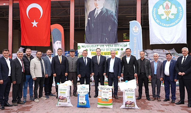 Büyükşehir’den Üreticilere 525 Ton Hububat ve Yem Tohumu Desteği