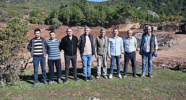 Gördes Malaz'a 35 Bin Metreküplük Sulama Göleti Kazandırıldı