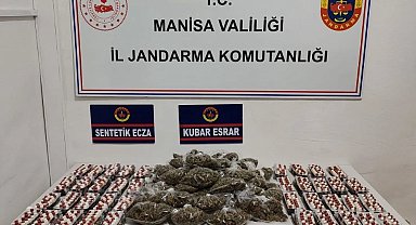 Manisa'da Uyuşturucu Operasyonu: 2 Bin 440 Sentetik Ecza Ele Geçirildi