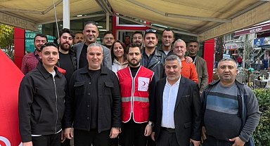 MASED'den lösemi hastası Efe Leo için kan bağışı