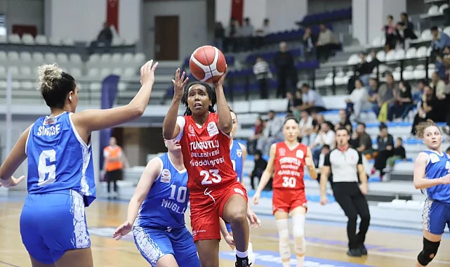 Turgutlu Belediyesi Kadın Basketbol Takımından Farklı Galibiyet: 87-63