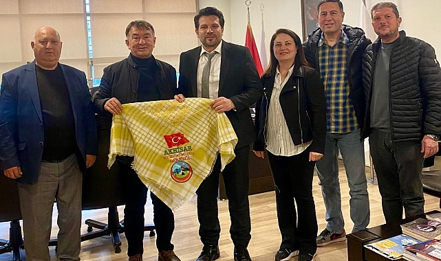 Akhisar Yörükler ve Türkmenler Derneği’nden Belediye Ziyareti