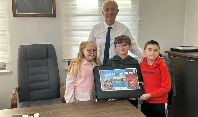 BİLSEM Öğrencilerinden Eğlenerek Öğreten Afet Farkındalığı Oyunu