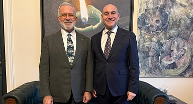 GRUP BAŞKAN VEKİLİ YENİŞEHİRLİOĞLU, BORSA BAŞKANI ALHAT’I TBMM’DE AĞIRLADI