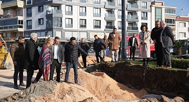 HÜRRİYET MAHALLESİ’NDE YAĞMUR SUYU HATTI YENİLENİYOR