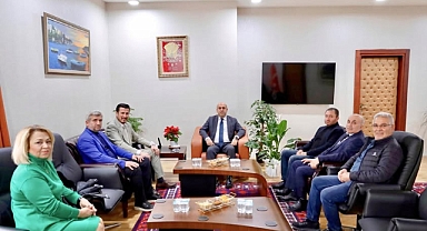 İYİ Parti Akhisar Teşkilatından Kaymakam Mustafa Can’a Ziyaret