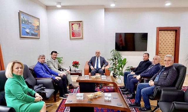 İYİ Parti Akhisar Teşkilatından Kaymakam Mustafa Can’a Ziyaret